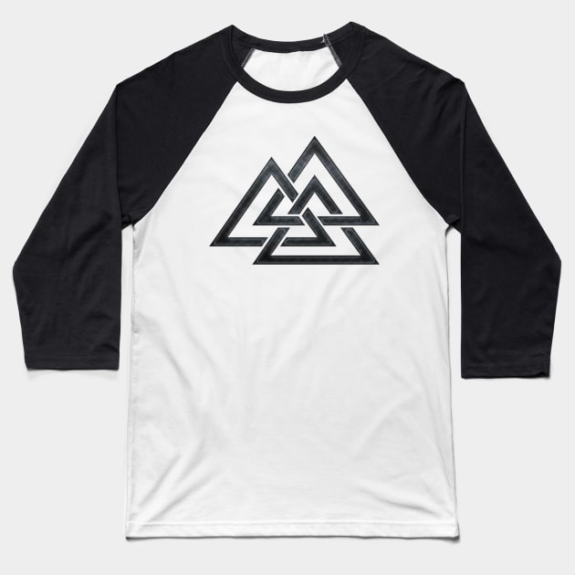 Valknut Baseball T-Shirt by GNDesign